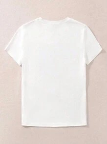 INAWLY Camiseta casual de manga corta y cuello redondo con estampado de bicicleta para mujer de talla grande para el verano