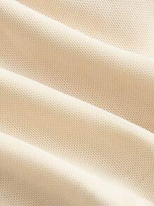 SHEIN MOD Áo thun tay ngắn cổ yếm họa tiết hoa 3D lãng mạn cổ điển, Boho, Áo, Áo đồng quê - Màu xanh lam - Xem 3