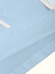 SHEIN Unity Women's Sleeveless Top With Bow Decoration - Blue - View 3