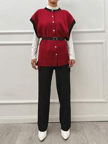 RueChic Của phụ nữ Hai chiếc Áo len Bộ - Nhiều màu - Xem 5