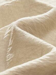 AKNOTIC Business Casual Áo khoác không tay kiểu Old Money dệt trơn cho nam Easy Care, thích hợp cho mùa hè - Màu Khaki - Xem 6