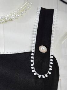 Teen Girls' Simple Daily Dress