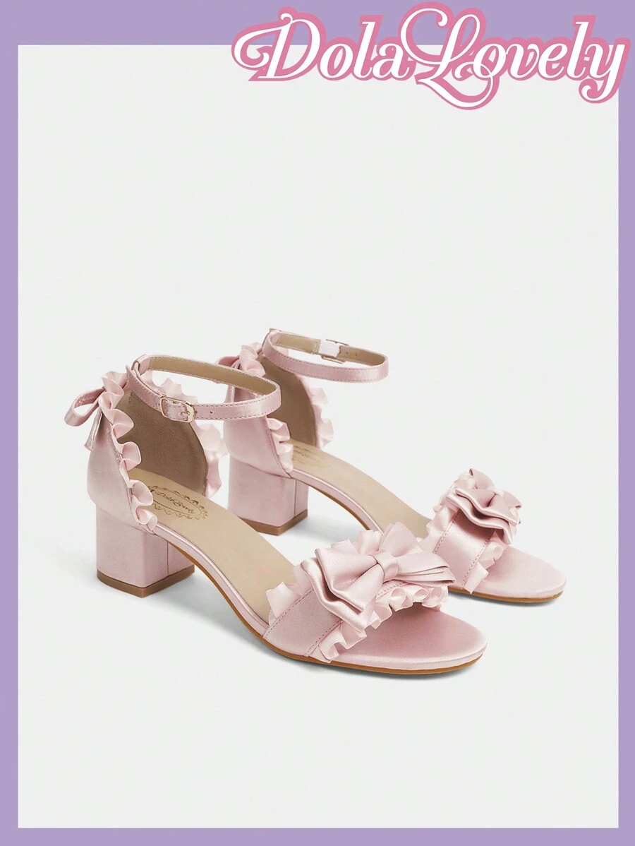 Dola Lovely Women's High-Heeled Sandals For Summer Vacation Shoes Summer Spring Shoes Spring Break Easter