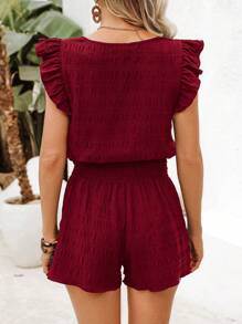 SHEIN VCAY Tvådelat semesterset för kvinnor