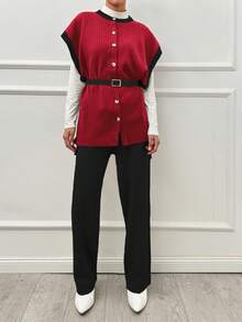 RueChic Của phụ nữ Hai chiếc Áo len Bộ - Nhiều màu - Xem 6