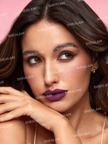 SHEGLAM Matte Allure Liquid Lipstick-Vineyard Long Lasting High Pigment Lipstick Nourishing Sunflower Oil Reduce Lip Fine Lines Lip Care Lip Makeup Liquid Lipstick Lip Combo Brand Beauty Makeup Face Paint Cosmetic For Women Girls Perfect For Winter Spring Ideal For Y2K Fancy Fashion Suitable For Birthday Gift Party Ready Best Color - Vineyard - View 4