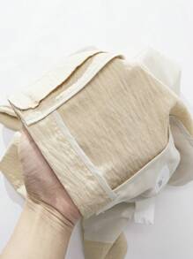 AKNOTIC Business Casual Áo khoác không tay kiểu Old Money dệt trơn cho nam Easy Care, thích hợp cho mùa hè - Màu Khaki - Xem 7