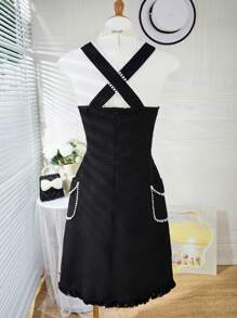 Teen Girls' Simple Daily Dress