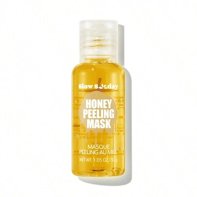 Mascarilla exfoliante de miel SlowSunday, con extracto de miel, glicerina, ácido salicílico, que exfolia, suaviza la piel, ilumina el tono de la piel, apta para manos, pies y otras partes del Body, adecuada para el verano, Y2K, ideal para fiestas