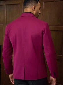 Manfinity Mode Men's Plain Daily Business Suit