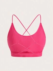 SHEIN SXY 大碼背心，十字背帶設計 - 彩色 - 查看 12