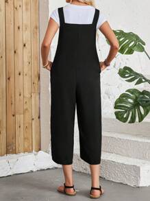 EMERY ROSE Mujeres mono casual sin mangas de unicolor para vacaciones