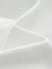 AKNOTIC Cotton Men's Old Money Style Business Casual Woven Micro-Bell-Bottomed Elastic Waist Zipper Suit Trousers, Suitable For All Seasons, Summer - White - View 4