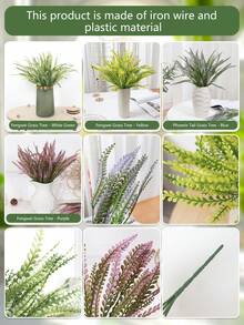 1入組春季人工鳳凰樹-適用於室內外家庭花園植物裝飾，酒店餐廳桌子窗戶浴室花瓶插花植物裝飾(不包括花瓶)