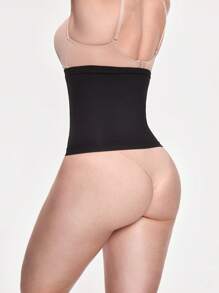 SHAPORA Shaping Waist Trainer Shapewear Body Shaper -Tummy Waist Control - Black - View 4