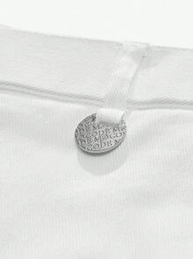 AKNOTIC Cotton Men's Old Money Style Business Casual Woven Micro-Bell-Bottomed Elastic Waist Zipper Suit Trousers, Suitable For All Seasons, Summer - White - View 3