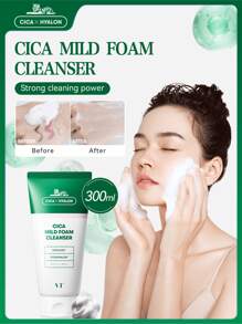 VT Gentle Foaming Facial Cleanser, Daily Cleansing Product For Women And Men - Green - View 7