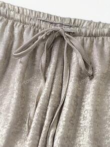 Pantalones rectos informales para mujer