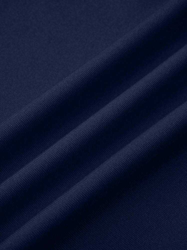 GlowEve Vestido largo de mujer de unicolor con cinturón en la cintura, para uso casual y de vacaciones de verano - Azul Marino - Añade 6