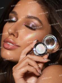 SHEGLAM Ombretto Glitterato Over The Topper 5 Tonalità Prismatiche Cangianti Blu Giallo Rosa Viola Arancione Argento Ombretto Singolo In Polvere Shimmer High-Shine Ultra-Sparkly Multi-Uso Multicolore Illuminante Per Feste Brillantini Marchio Bellezza Trucco Cosmetico Per Donne Ragazze Perfetto Per Inverno Ideale Per Y2K Elegante Moda Adatto Per Compleanno Natale Regalo Festa Pronto Migliore Colore