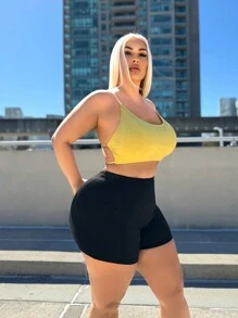 SHEIN SXY 大碼背心，十字背帶設計 - 彩色 - 查看 18