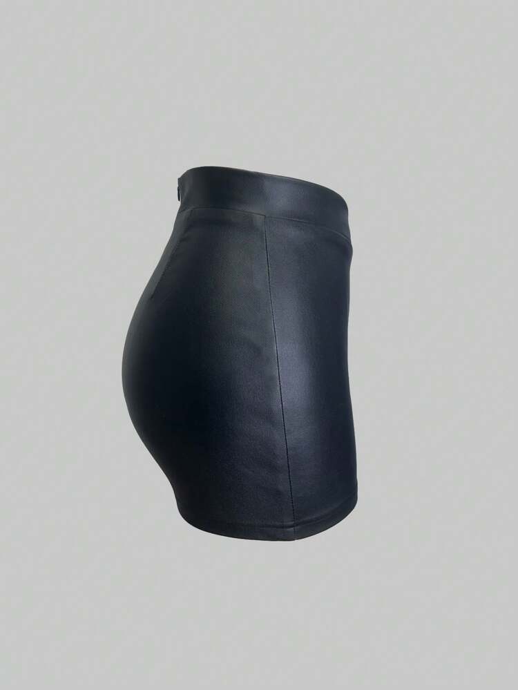 Ladies' Solid Color Simple Casual Summer Shorts