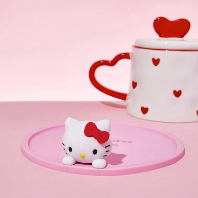 HELLO KITTY AND FRIENDS | SHEIN 1個3D卡通立體杯墊