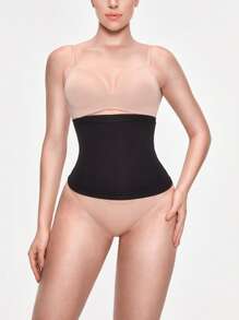 SHAPORA Shaping Waist Trainer Shapewear Body Shaper -Tummy Waist Control - Black - View 8