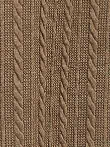 SHEIN LUNE Abrigo casual de mujer con textura de unicolor y bolsillos