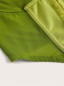 SHEIN ICON Y2k Clothes Black Lace Top Corset Top Club Tops Patchwork Cups Double Strap Metal Button Decorated Women Camisole