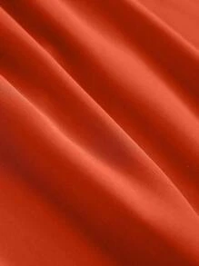 Soleia Váy chữ A hở lưng khoét nơ màu xanh lá cây hở lưng lãng mạn cho kỳ nghỉ của phụ nữ - trái cam - Xem 3