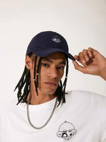 GAWX Artist Men's Cartoon Print Baseball Cap, Holiday - Black - View 3