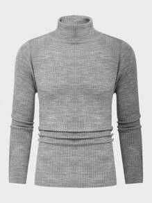 RueChic Men's Simple Business Turtleneck Sweater Multi-Pack, Slim Fit