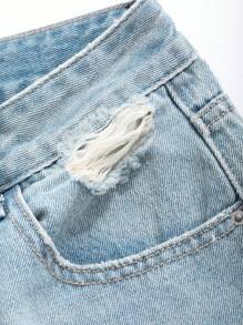 DAZY Women's Loose Fit Wide Leg Jeans With Pockets, Perfect For Daily Wear And Travel,Baggy Jeans - Light Wash - View 8