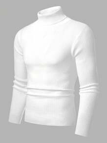 RueChic Men's Simple Business Turtleneck Sweater Multi-Pack, Slim Fit