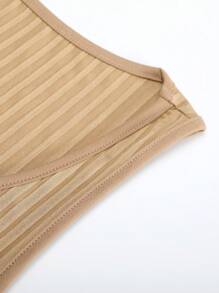 Manfinity Homme Men's Summer Casual Trimmed Round Neck Tank Top