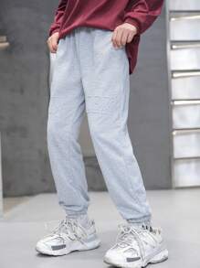 Pantalones cortos deportivos de impresión de letras 3D para niños preadolescentes