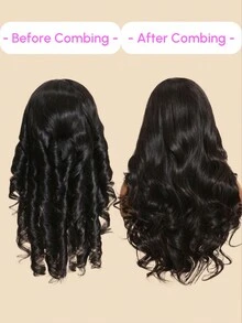 13x4 Pre-Everything Body Wave Lace Front Wig Adjustable 3D Cap Frontal Wig 100% Human Hair Pre Cut Pre Bleached Pre Plucked Lace Wigs For Women - S1 - View 4