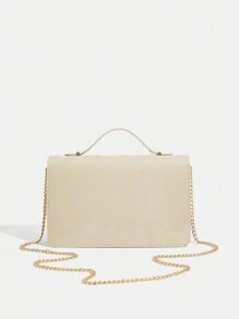 BizChic Basic Women Top Handle Bag,Quilted Bag For  Ladies, For Women, For Work - Apricot - View 4