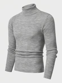RueChic Men's Simple Business Turtleneck Sweater Multi-Pack, Slim Fit