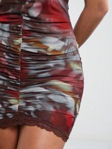Hauture Women's Printed Strappy Dress