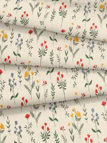 Juego de ropa de cama de 4 piezas con sábana estampada - Multicolor - Ver 9