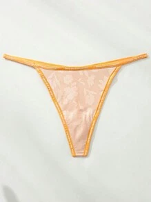 Gedruckter Damen Brief Tanga für den täglichen Gebrauch