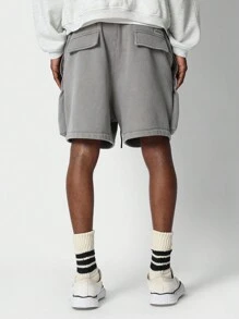 SUMWON Drop Crotch Cargo Short