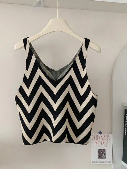 Comfortcana 夏季大码复古针织度假上衣