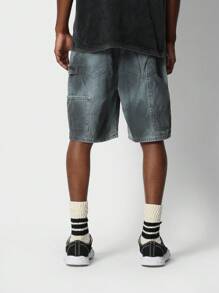 SUMWON Carpenter Denim Cargo Short