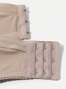 حمالة صدر نسائية مريحة بلون سادة مطاطية و سلك داخلي نحيفة للغاية , لباس يومي للمقاسات الكبيرة