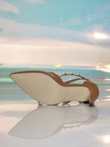 Official Authentic Ladies Mobile Phone Bag Vertical Mobile Phone Bag Thin Cross-Body Bag Shoulder Bag Baby Pink Spring Shoes Spring Break Easter - Brown - View 2