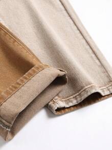Traceable Cotton - Men's Multi-Process Distressed Slim Straight Jeans - Multicolor - View 7