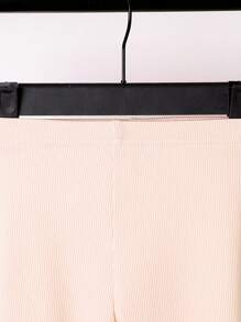 SHEIN Infant Girls' Casual All-Match Stretchy Leggings Set, Spring & Autumn, Includes Multiple Pieces - Multicolor - View 5